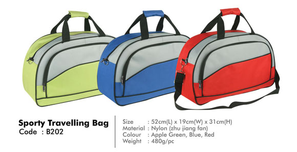 PAGE 13_Sporty Travelling Bag B202