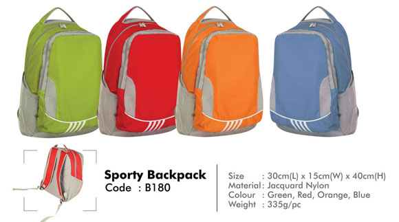 PAGE 21_Sporty Backpack B180