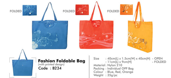 PAGE 25_Fashion Foldable Bag B234