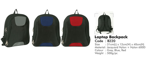 PAGE 4_Laptop Backpack B220