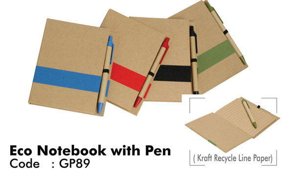 PAGE 57_Eco Notebook with Pen GP89