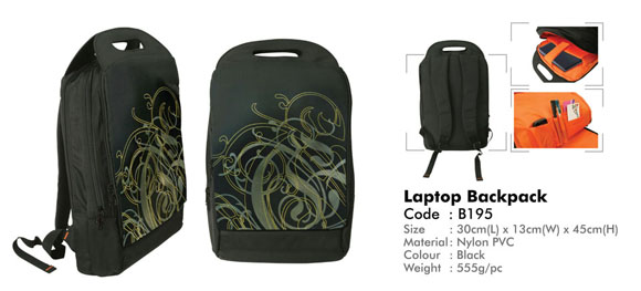 PAGE 5_Laptop Backpack B195