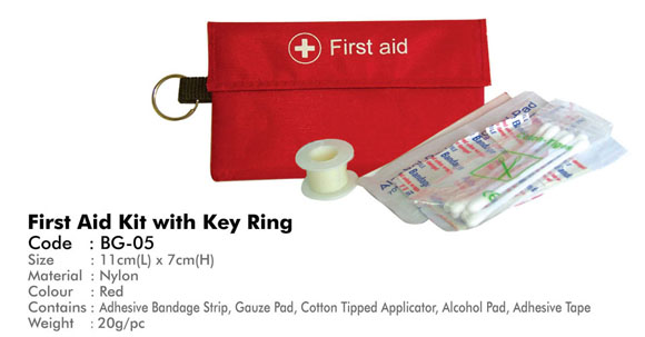 PAGE 83_First Aid Kit with Key Ring BG-05