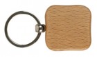 Wooden Square Keychain